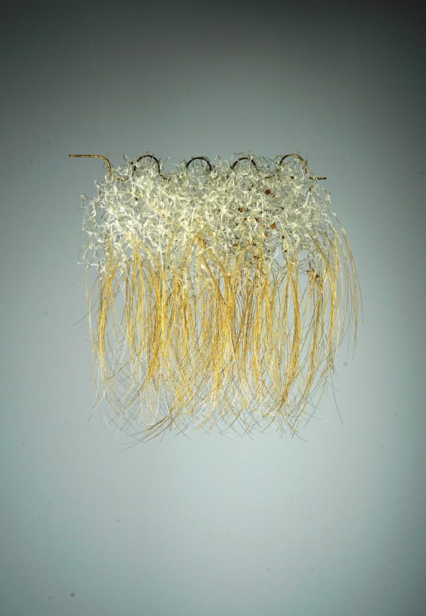 Yvonne Pacanovsky Bobrowicz, Cosmic Wave with Particles Miniature, 1980