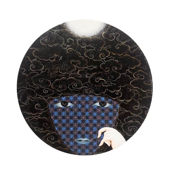 Uuriintuya Dagvasambuu (Mongolia), Winter Mood Series: Blue Flowers, 2024