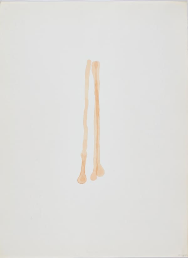 Bilgé (Turkey/US), Balances and Counter Balances: Three Drops, 1975