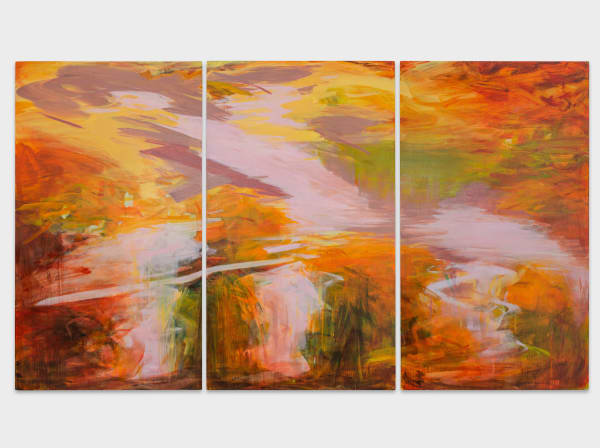 Jessie Stevenson, Running on chequered ground, 2023