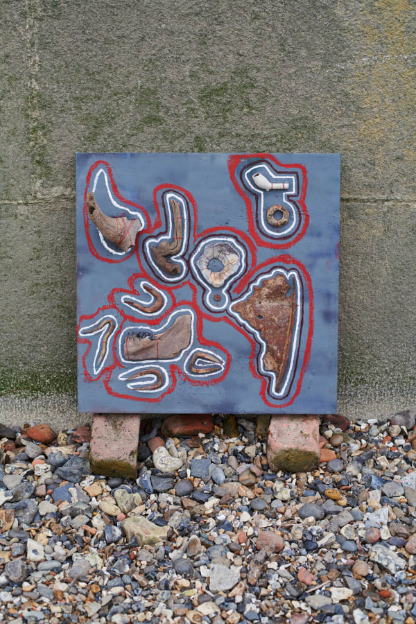 Sol Bailey Barker, Thames Tapestry Series VI, 2017