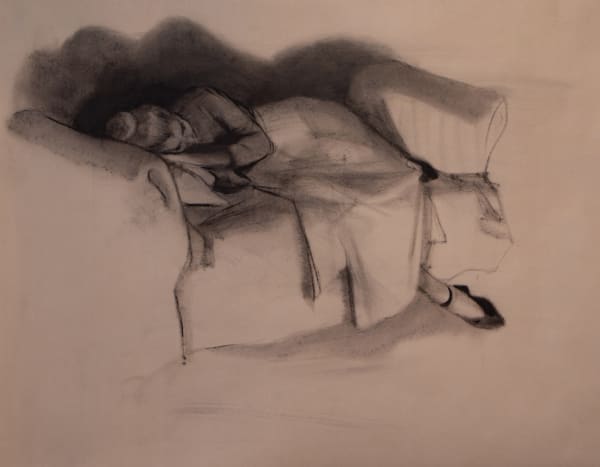 Hosein Shirahmadi, Sleeping Girl, 2024