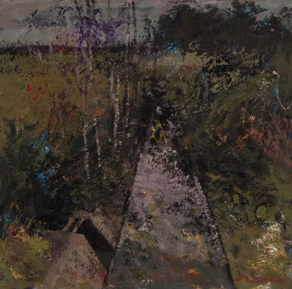 Ali Zakeri, Childhood Prairies 32, 2016