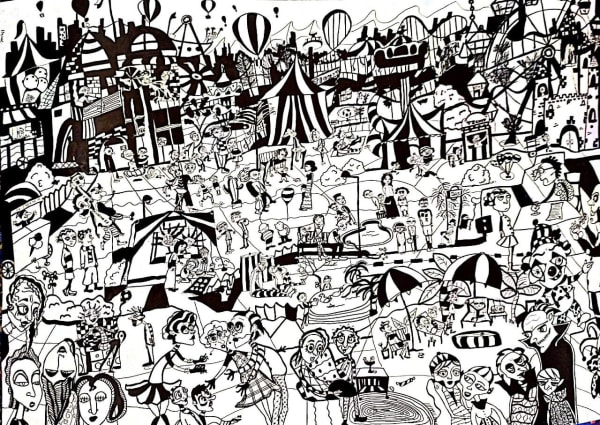 Haniyeh Hajjafari, Amusement park, 2023