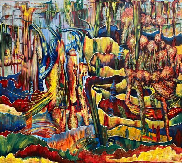 Shima Faridani, Beasts wear masks, 2023