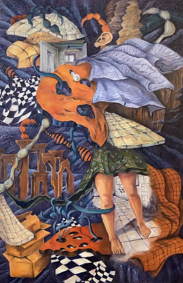 Hadiseh Emami, Words Corridor, 2022