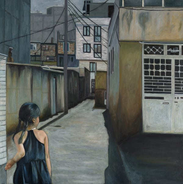 Mehdi Chitsazha, Blue Noon 9, 2023