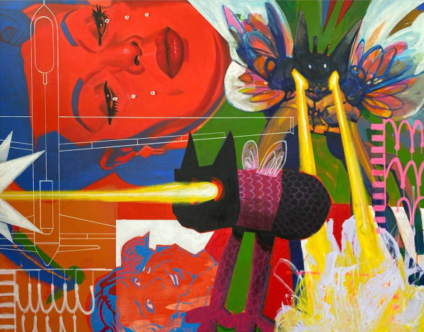 Hamid Bahrami, Colorful crime, 2023