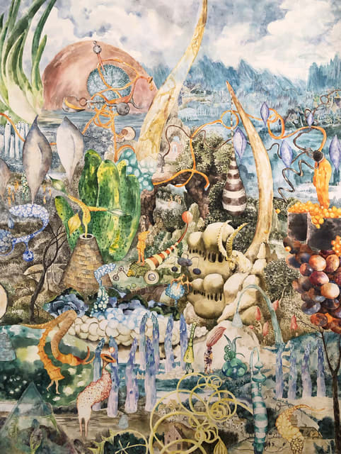Shima Faridani, I descended, I lived, I ascended, 2021