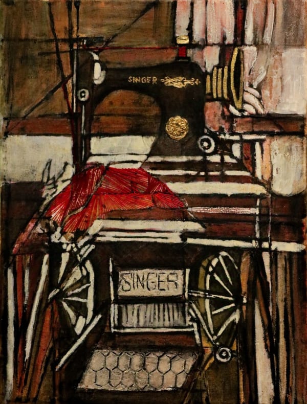 Niloufar Shariattalab, Sewing machine, 2024