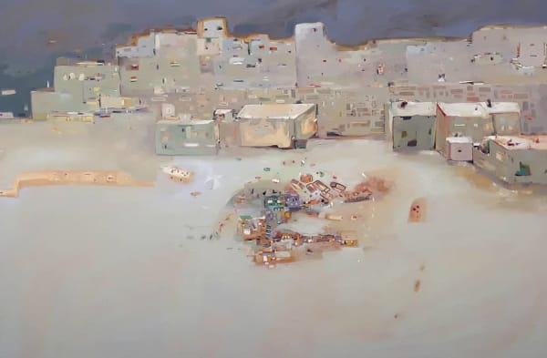 Fariba Gorjian, Under the Mound, 2021