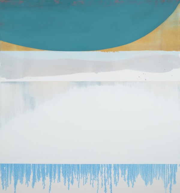 woven in my future (1), 2024 Oil on canvas 62 x 58 inch