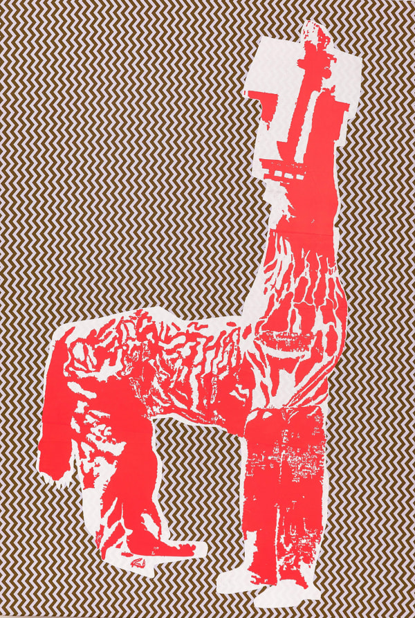 Sally Smart, Horsecraft (Parade zig zag), 2017