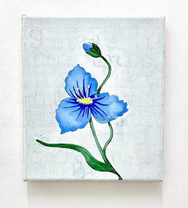 Kate Daw, Untitled (dayflower), 2020
