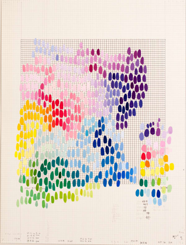 Anna Finlayson, 12 days 522 colours, 2016