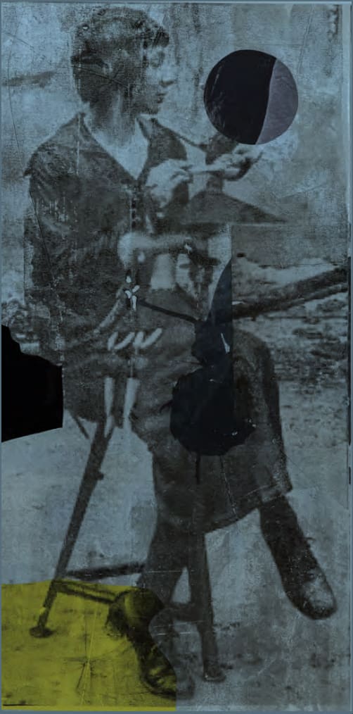 Sally Smart, Hand Puppet H.H. Global (The pedagogical puppet) Silver), 2015