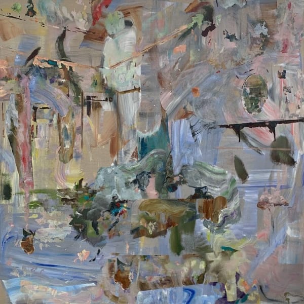 Greg Creek, Hungry-Caterpillar painting, 2022