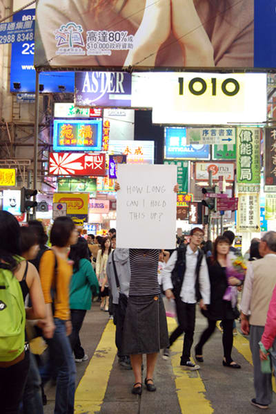 Simone Slee, How Long? (Hong Kong), 2008–ongoing