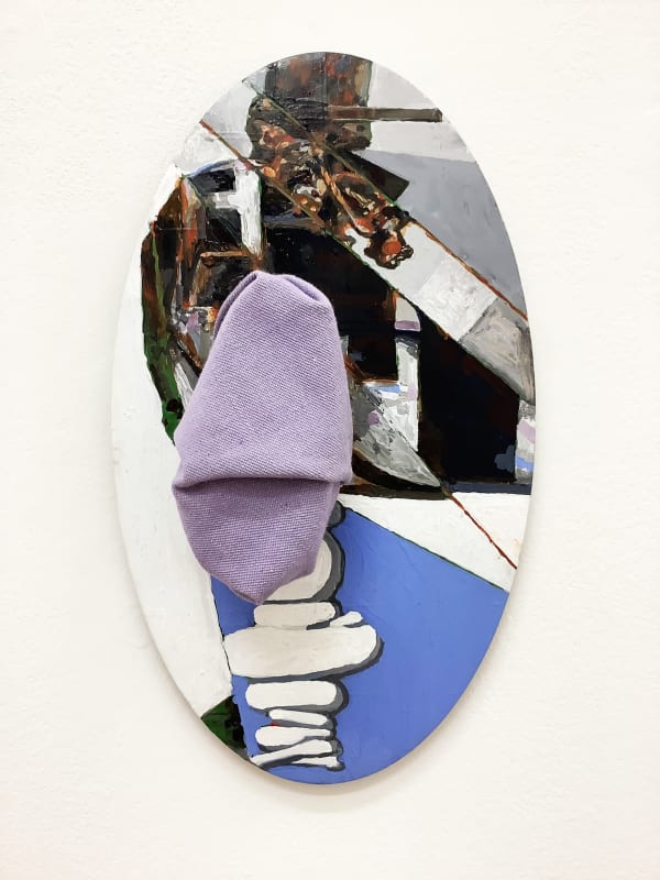 Andrea Eckersley & Steven Rendall, Lilac Denim, 2019
