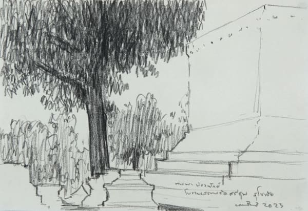 Noppanan Thannaree, Sketch from Sukothai #2, 2023