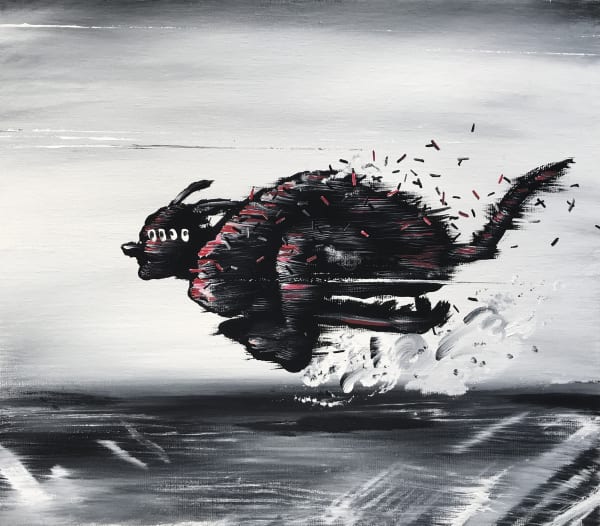 Daijiro Hama, Breakthrough (red), 2021