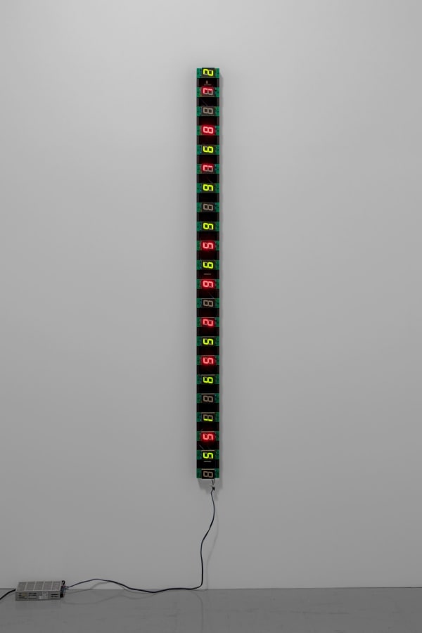 Tatsuo Miyajima, Monism Dualism No.11, 1999
