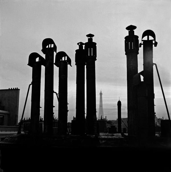 Les cheminées de Paris, 1935 Tirage argentique sur papier baryté 40x50 cm Edition of 15