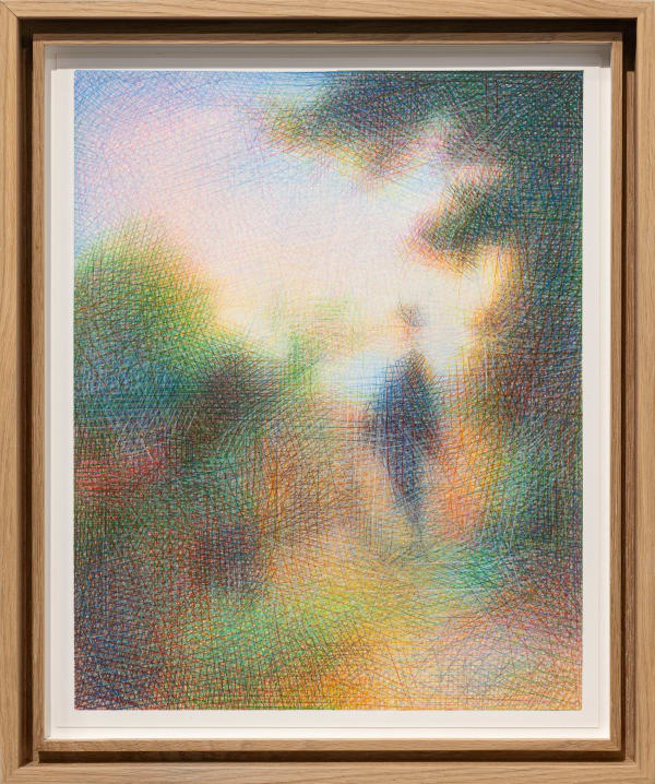 Slawomir Elsner, Der Rosenfreund (Nach Carl Spitzweg, 1847/50, Städelsches Kunstinstitut und Städtische Galerie, Frankfurt a.M.), 2025