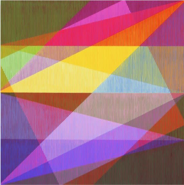 Antonio Marra Ultimate Happiness, 2023 acrylic on canvas 40 x 40 inches