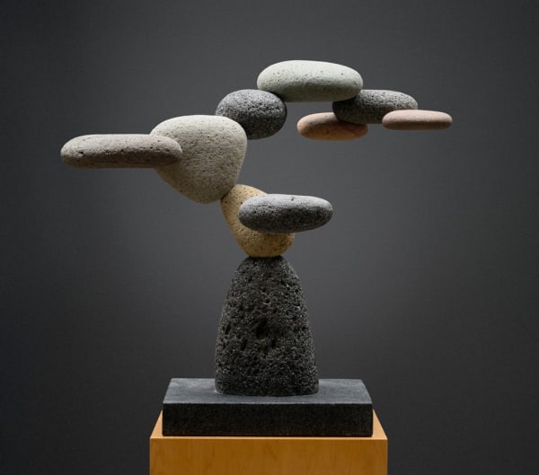 Woods Davy Cantamar 9/16/25 Stone on granite pad 33H x 35W x 22D inches