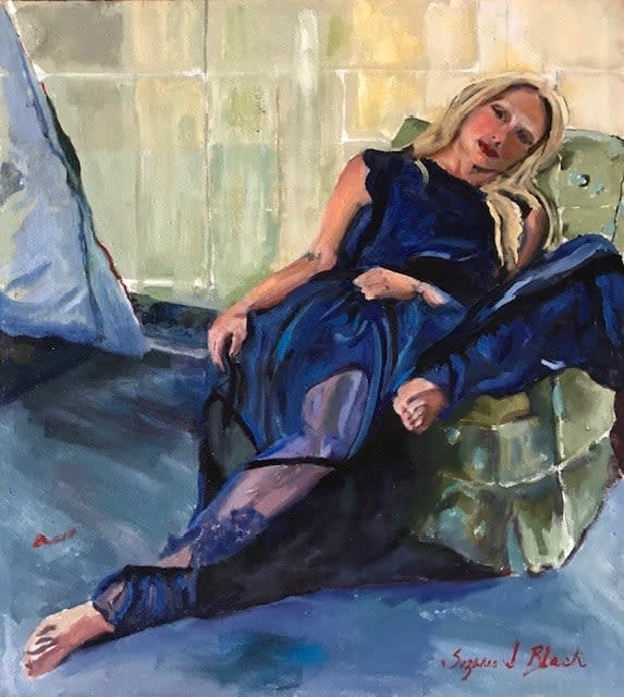 Suzie Black, Blue Woman