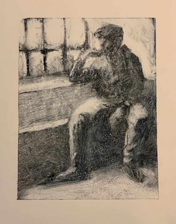 Gerald Ruggiero, Man Sitting by Window