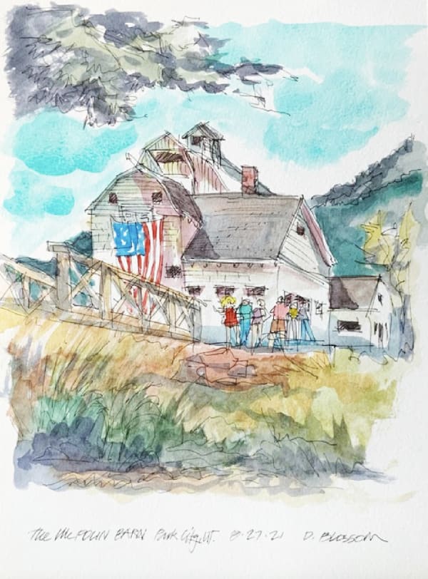 Duane Blossom, Utah Barn