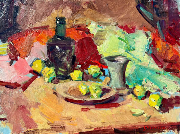 Eric Jacobsen, Still Life with Brussel Sprouts