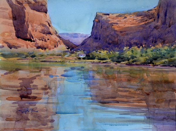 Spike Ress, Colorado River near Moab