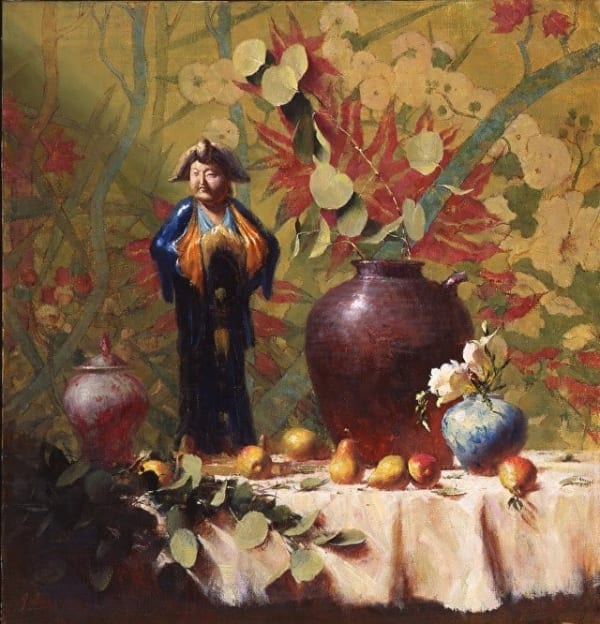Robert Johnson, Still Life with Seckle Pears