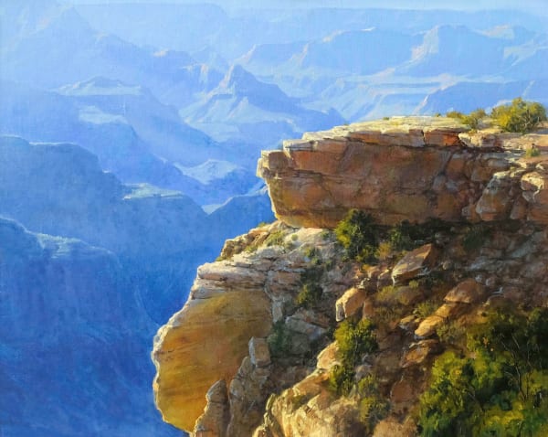 Amery Bohling, Nearing Golden Hour at Hermit's Rest