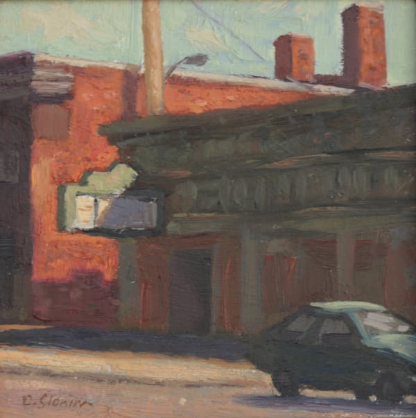 Private Collection 2025 David Slonim "The Shamrock" Oil 6.5x6.5