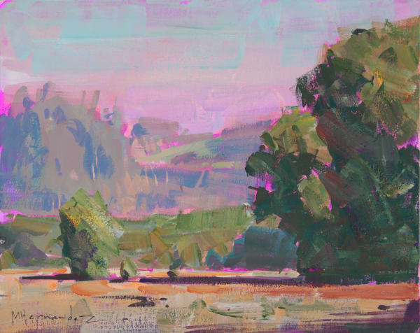 Beaux Arts 2025 Mike Hernandez "Demo" Acrylic Gouache 8"x10"