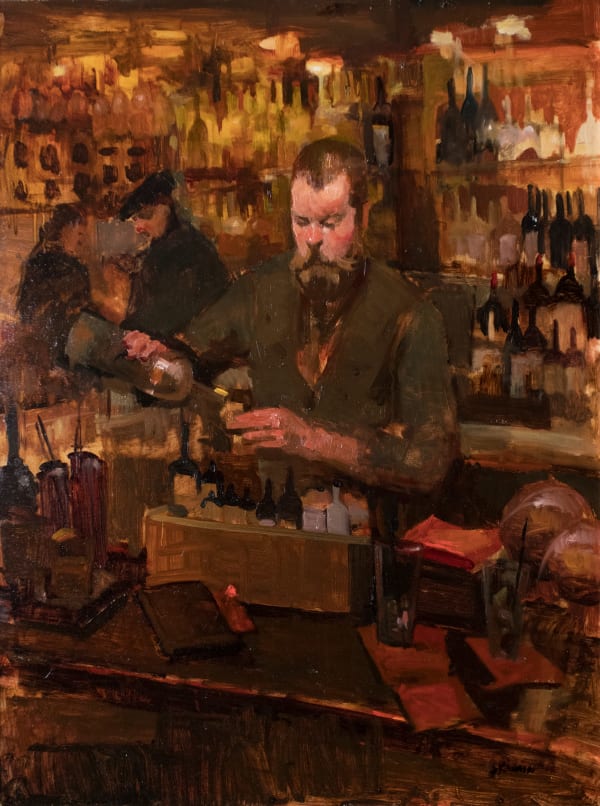 Stacey Kamin, Man in Bar