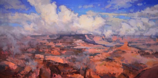 Jill Carver, Monsoon Rising Canyonlands