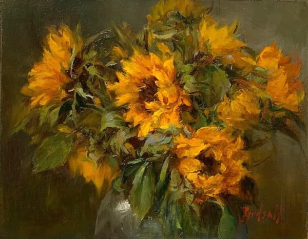 Stephanie Birdsall, Sunflowers Up Close