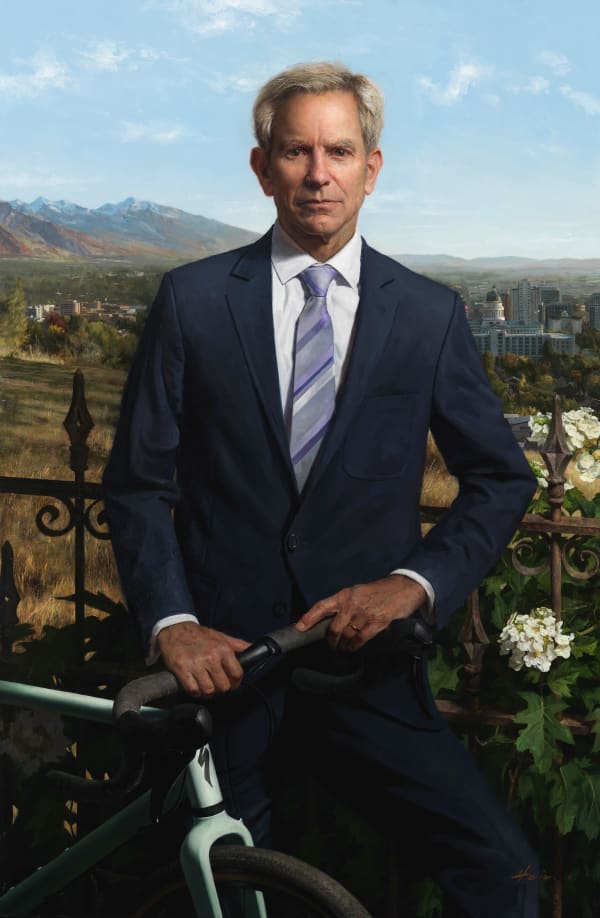 Jeffrey Hein, Suit with Bike