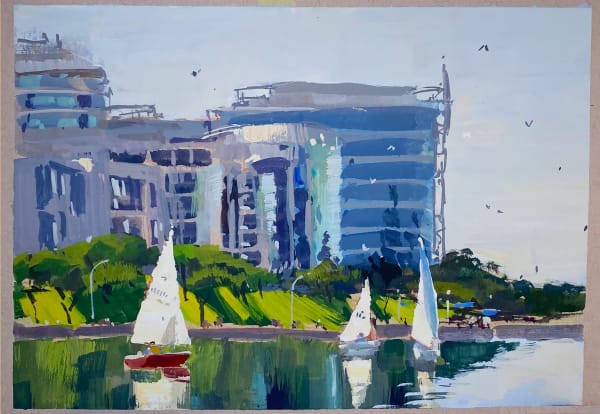 Judd Mercer, City Park Sailboats