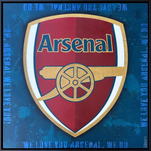 POP CREST #2 (EP), 2024 Unique, hand-finished Giclée print 94 x 94 x 4 cm Ultra Limited Edition of 5 + 2 A.P. Series: Pop Crest