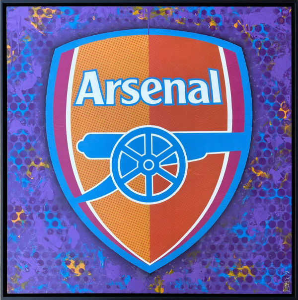 POP CREST #7 (EP), 2024 Unique, hand-finished Giclée print 94 x 94 x 4 cm Ultra Limited Edition of 5 + 2 A.P. Series: Pop Crest