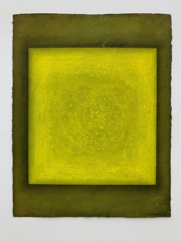 Marion Borgelt Field and Body Suite: Presence in Absence No. II, 1992 pastel & pigment on handmade paper 65.5 x 51 cm
