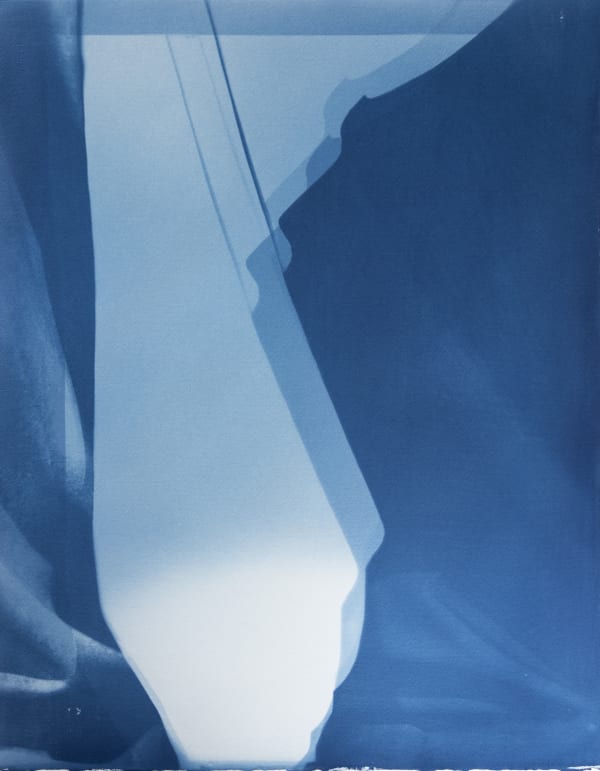 Izabela Pluta, Blue spectrum and descent 4 (Variation 2), 2020