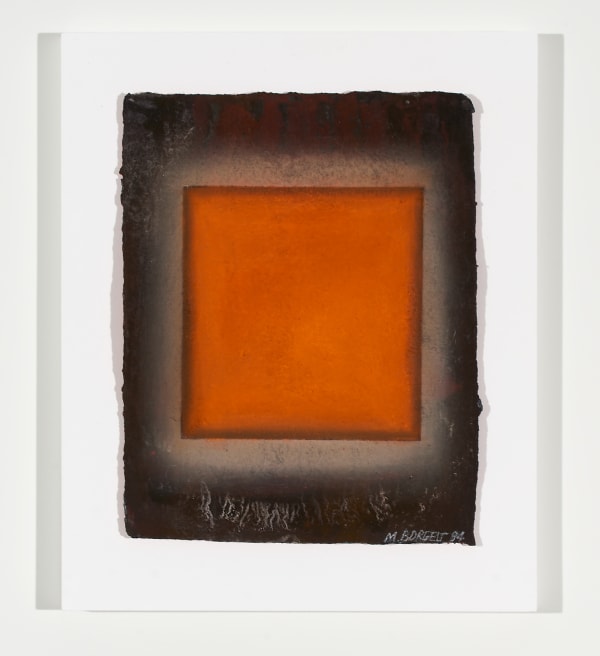Marion Borgelt, Orange Leaf: No 1, 1994