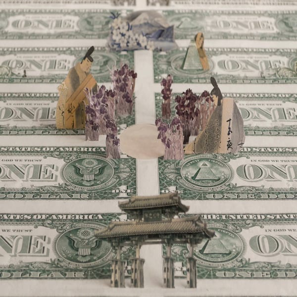 Abdullah M. I. Syed, Moneyscape-II: Japan and USA, 2016